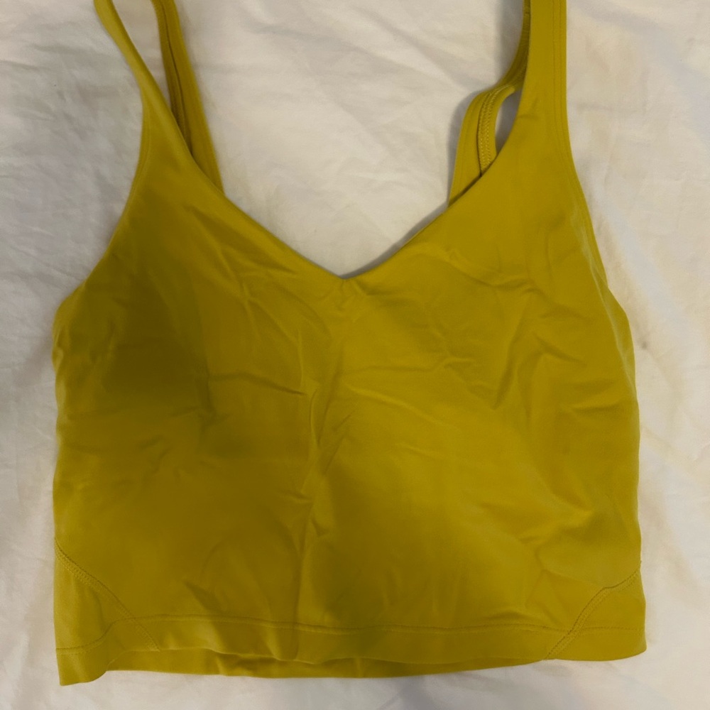 Lululemon Yellow Tank